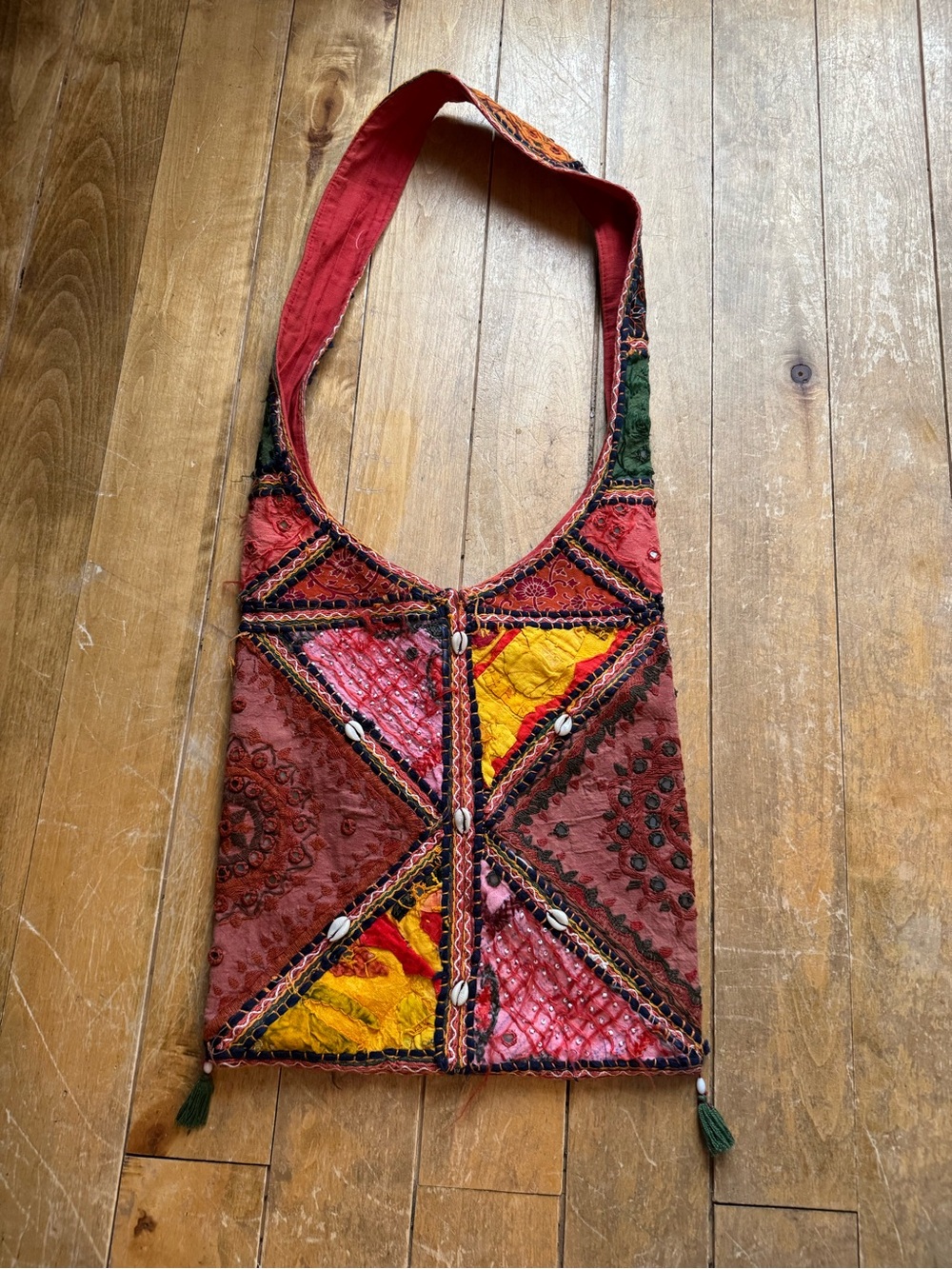 Bohemian Patchwork Shoulder Bag